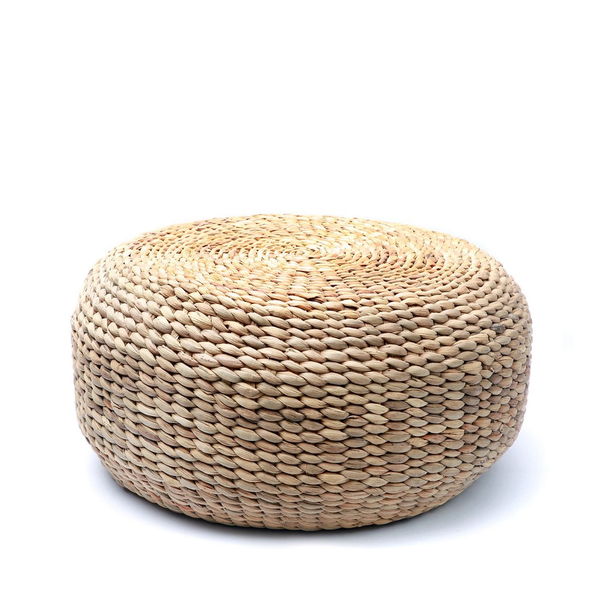 Pouf aus Wasserhyazinthe in Natur | VIA X SELECTION