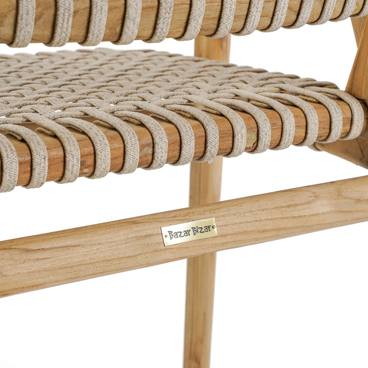 Esszimmerstuhl aus recyceltem Teakholz mit rustikalem Charakter | VIA X SELECTION