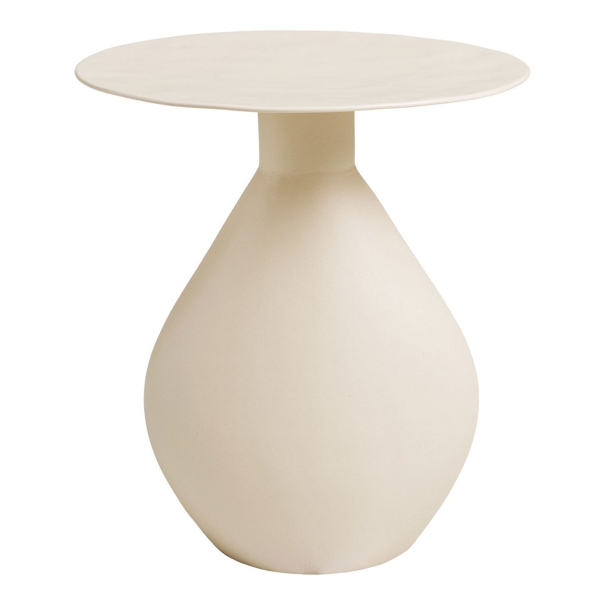 Beistelltisch aus Metall mit Emaille, Ø, 36 × 40 cm | VIA X SELECTION
