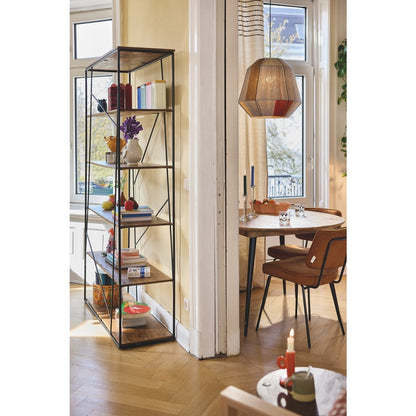 TOM TAILOR Home runder Esstisch Mangoholz Metallgestell 120 cm | VIA X SELECTION