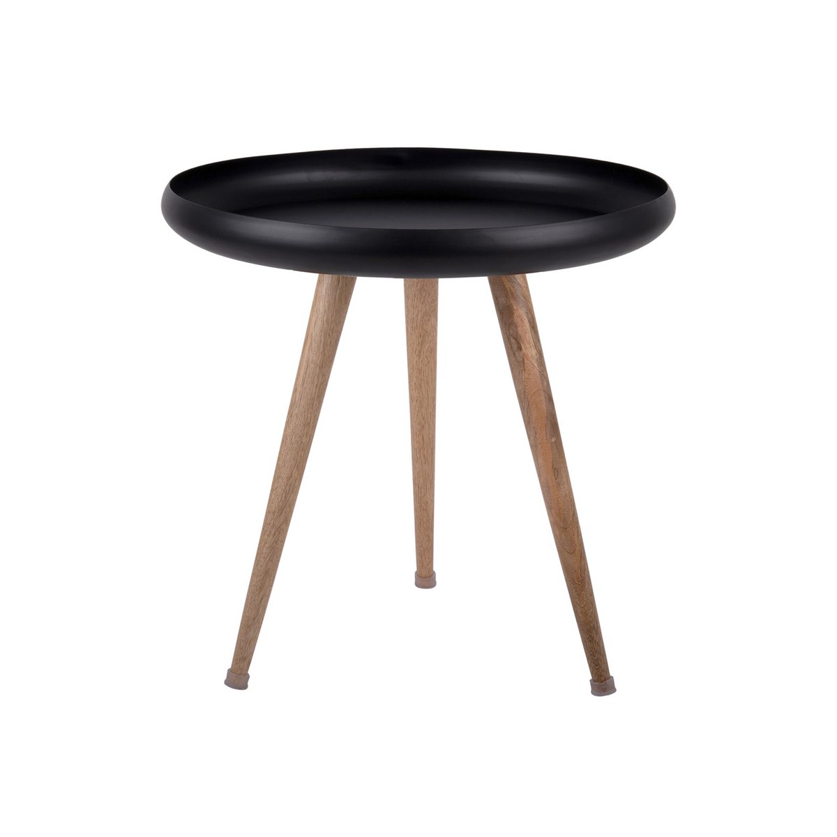 Beistelltisch-Set mit Mango-Holzbeinen, Ø, 52 × 59 cm | VIA X SELECTION