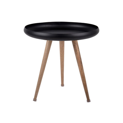 Beistelltisch-Set mit Mango-Holzbeinen, Ø, 52 × 59 cm | VIA X SELECTION