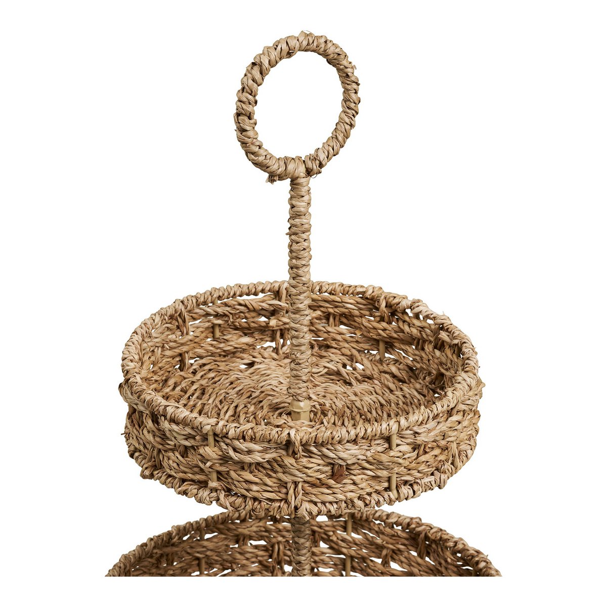 Hohes Seegras-Tablett Ø 25 × 40,5 cm | VIA X SELECTION