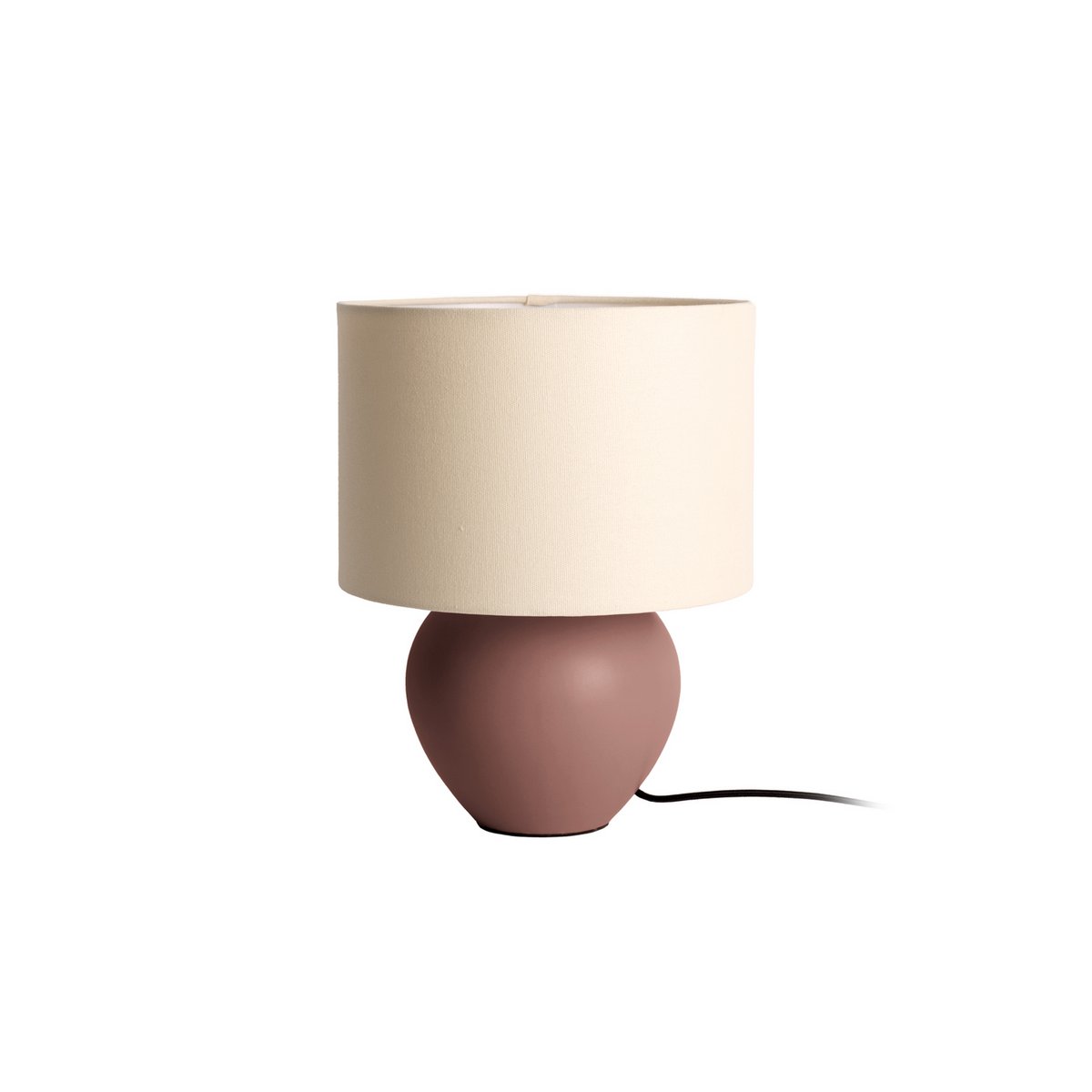Leitmotiv Alma Cone Tischleuchte aus Keramik in Braun | VIA X SELECTION