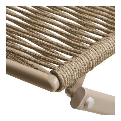 Bistro-Set in Taupe mit zwei Stühlen und Tisch | VIA X SELECTION