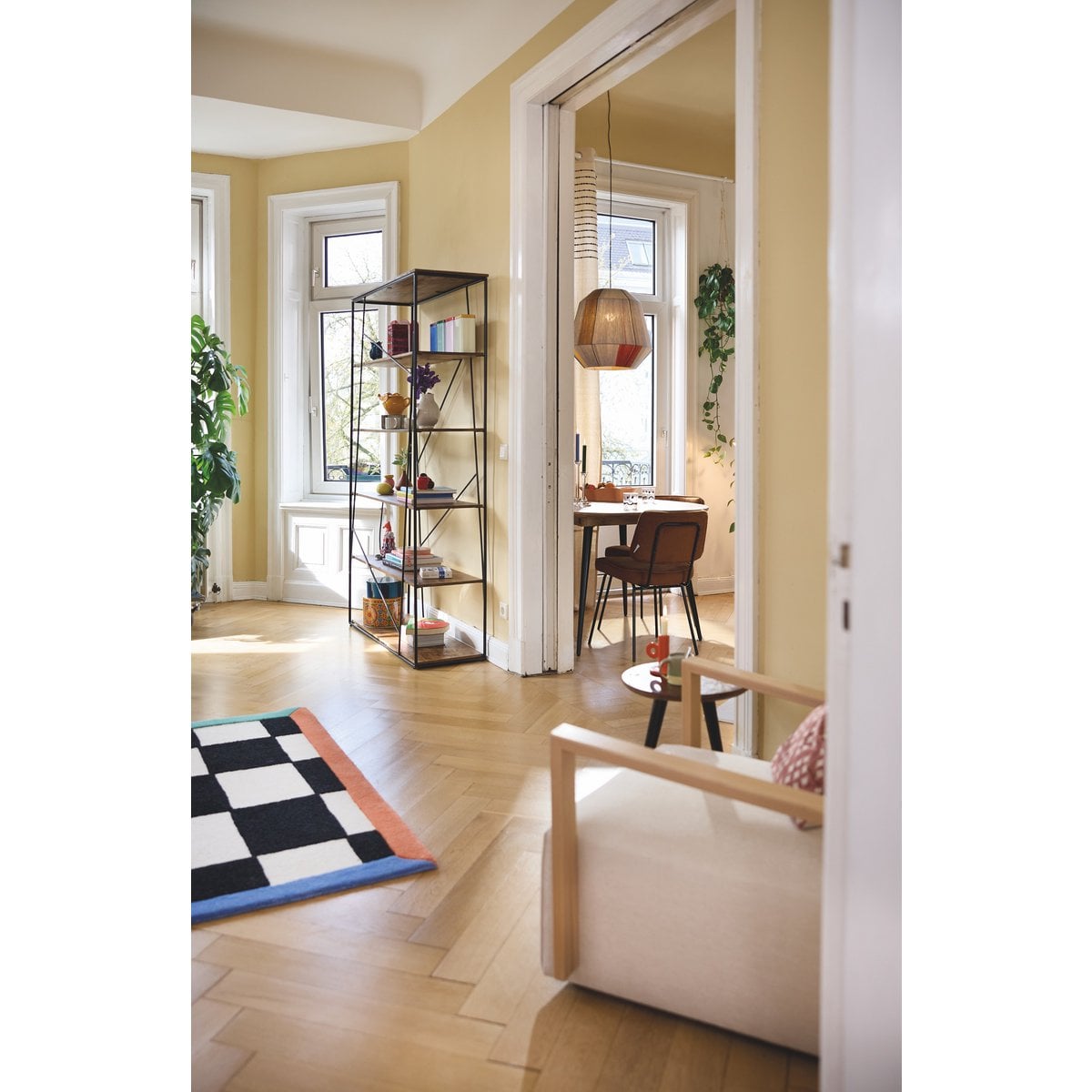 TOM TAILOR Home runder Esstisch Mangoholz Metallgestell 120 cm | VIA X SELECTION