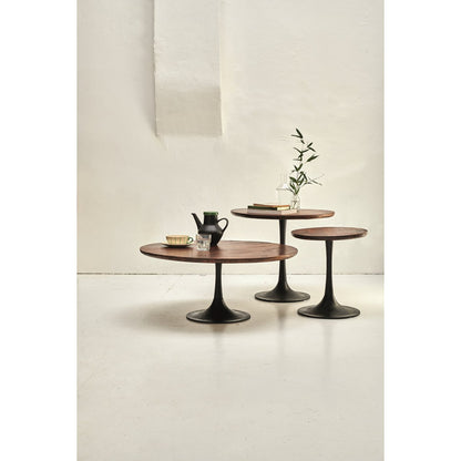 TOM TAILOR Home Beistelltisch aus Mangoholz, 60 × 60 × 50 cm | VIA X SELECTION