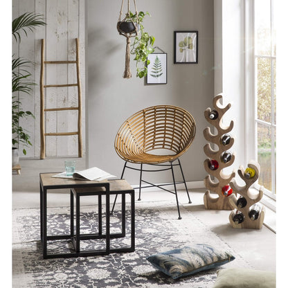 Rattansessel mit Schalensitz | VIA X SELECTION