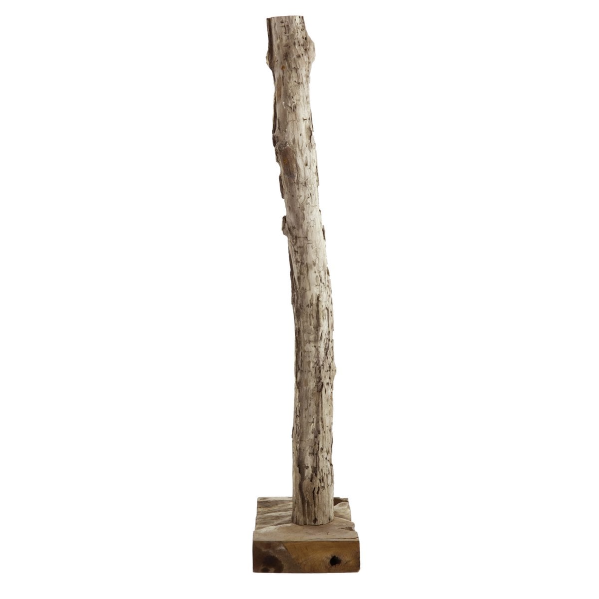 Weinregal aus recyceltem Teakholz für 13 Flaschen, 25 × 40 × 185 cm | VIA X SELECTION