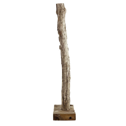 Weinregal aus recyceltem Teakholz für 13 Flaschen, 25 × 40 × 185 cm | VIA X SELECTION