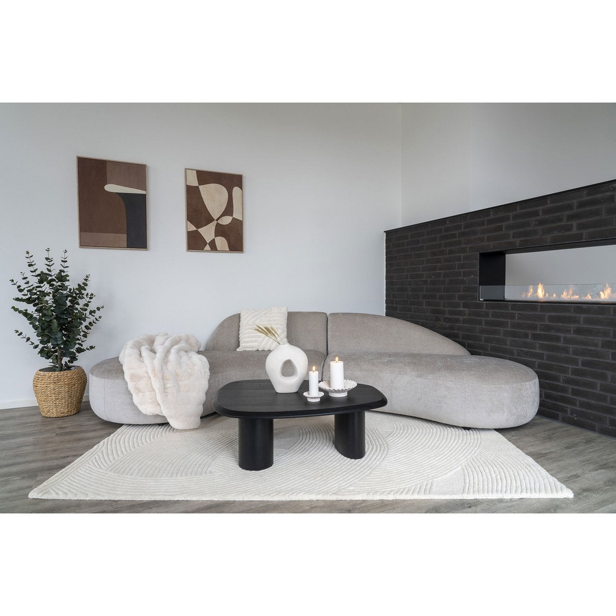 Eukalyptusbaum Kunstpflanze 120 cm | VIA X SELECTION