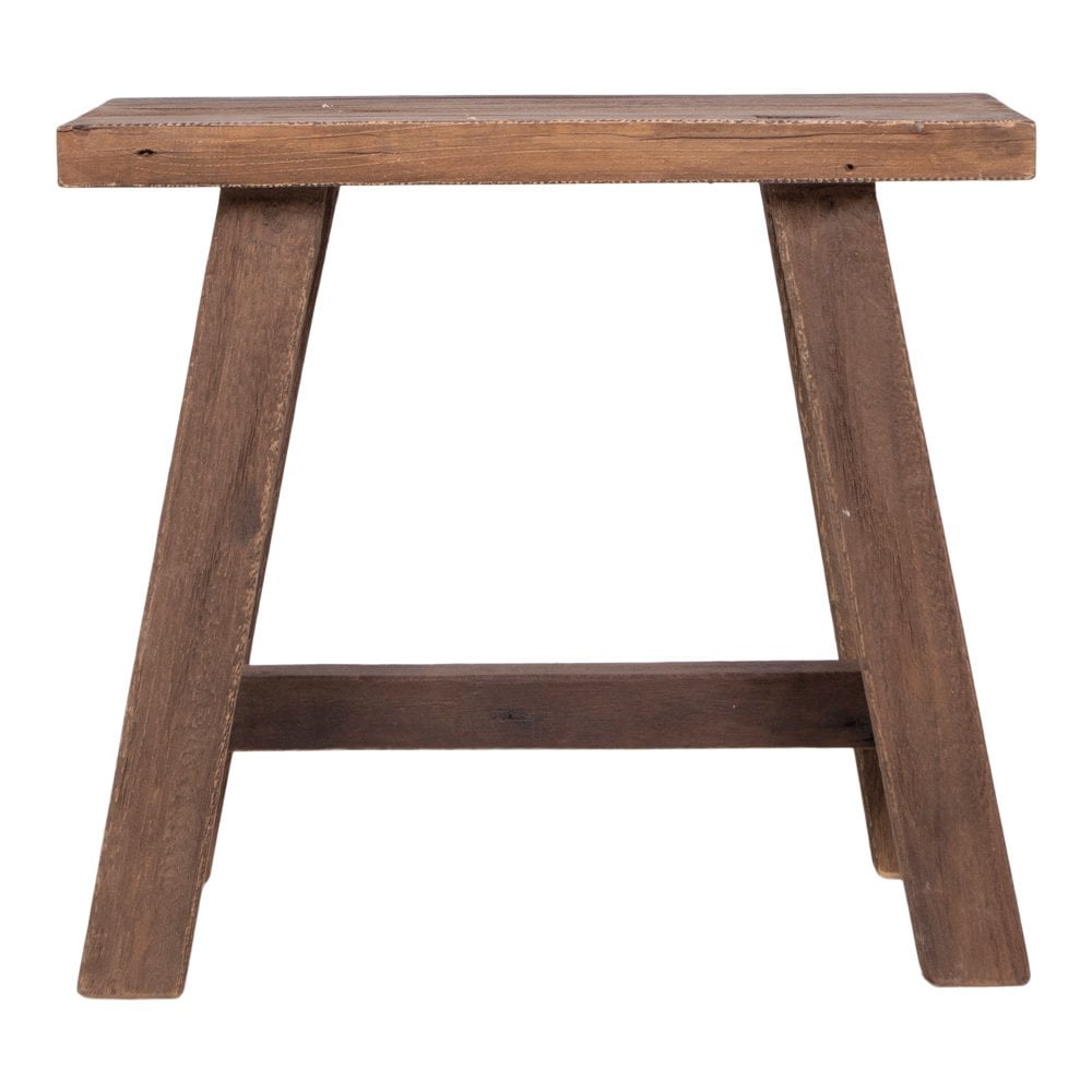 Sitzbank aus recyceltem Teakholz natur 50 cm | VIA X SELECTION
