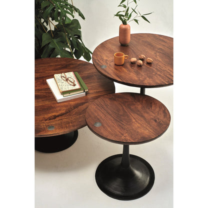 TOM TAILOR Home Beistelltisch aus Mangoholz, 60 × 60 × 50 cm | VIA X SELECTION