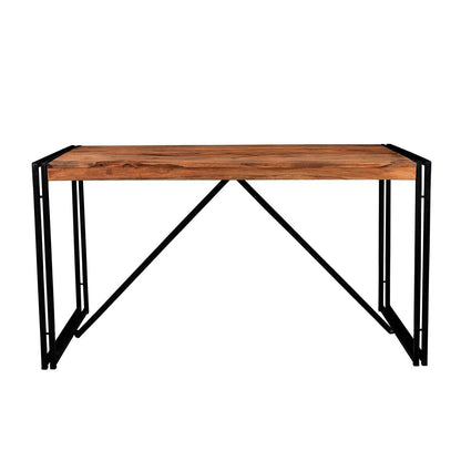Esstisch Akazienholz Factory-Look, 140 × 70 cm | VIA X SELECTION