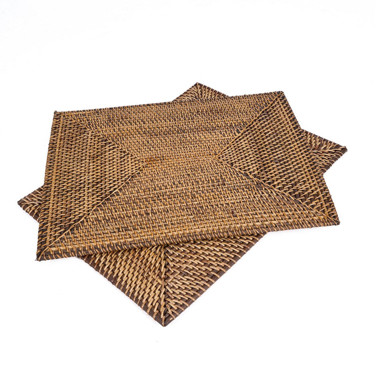 Rechteckiges Platzset aus Rattan in Naturbraun | VIA X SELECTION