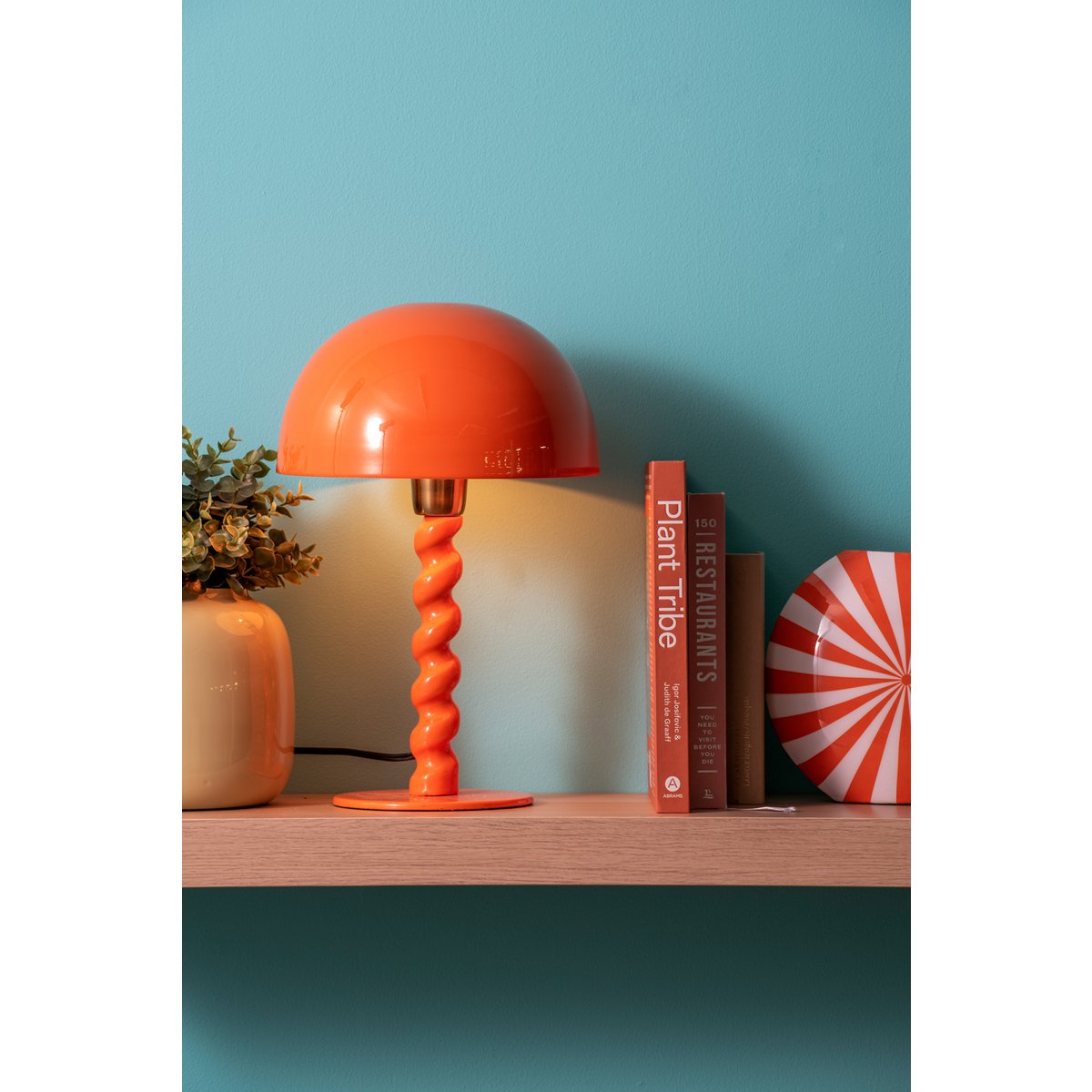 Leitmotiv Rush Tischleuchte in in Orange | VIA X SELECTION
