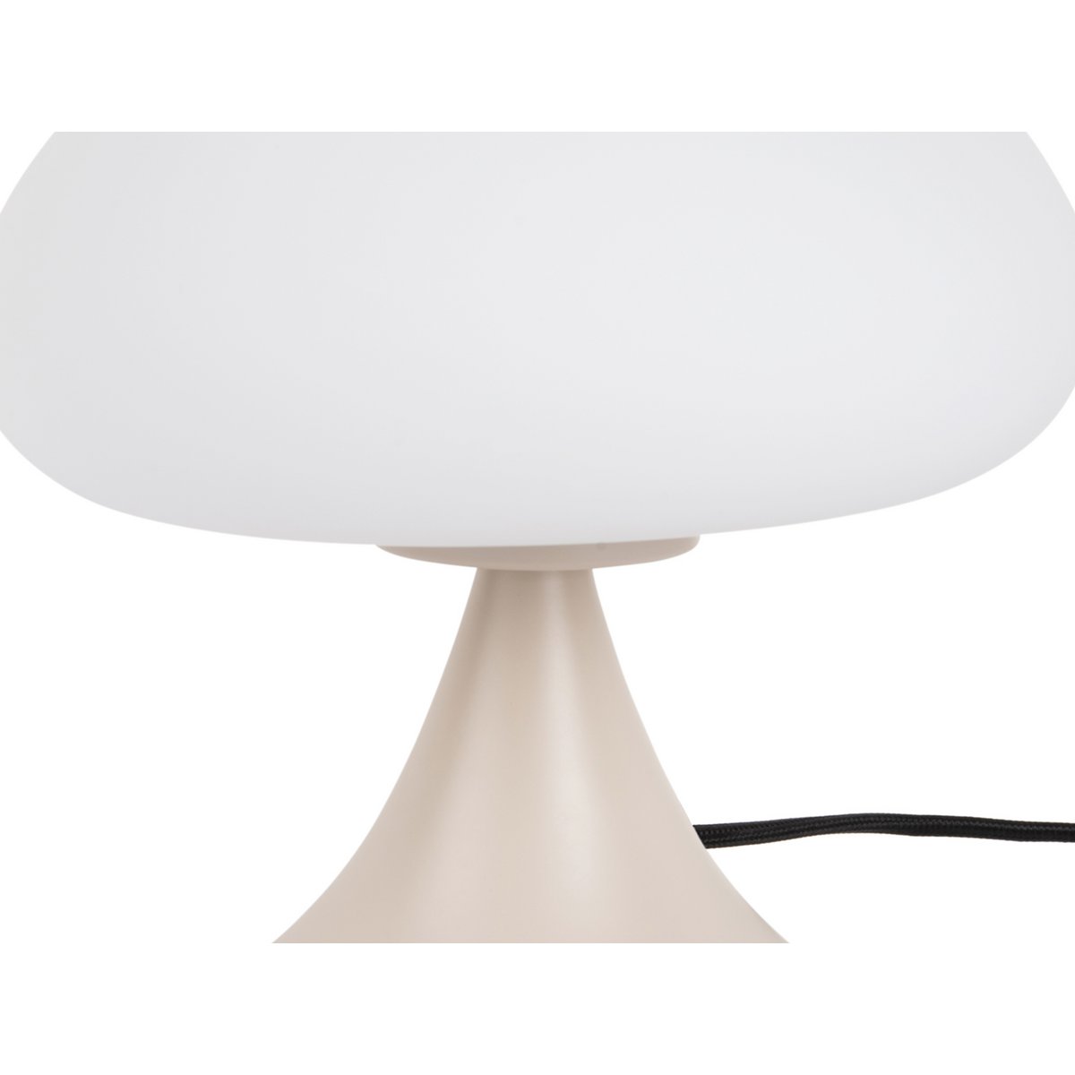 Leitmotiv Mushroom Tischleuchte aus Glas in in Grau | VIA X SELECTION