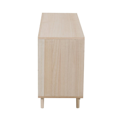 Sideboard mit Rattanfront, 36 × 100 × 65 cm | VIA X SELECTION