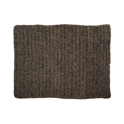 Rechteckiger Teppich aus Seegras natur-schwarz, 200 × 300 cm | VIA X SELECTION