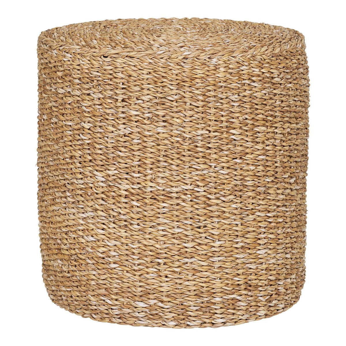 Geflochtener Seegras-Pouf in Natur | VIA X SELECTION