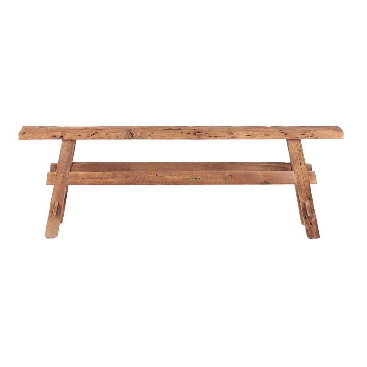 Sitzbank aus Holz natur 150 cm mit schmalem Format | VIA X SELECTION