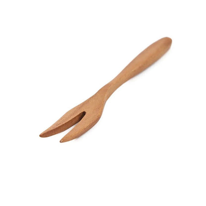 Tapasgabel aus Teakholz 14 cm | VIA X SELECTION
