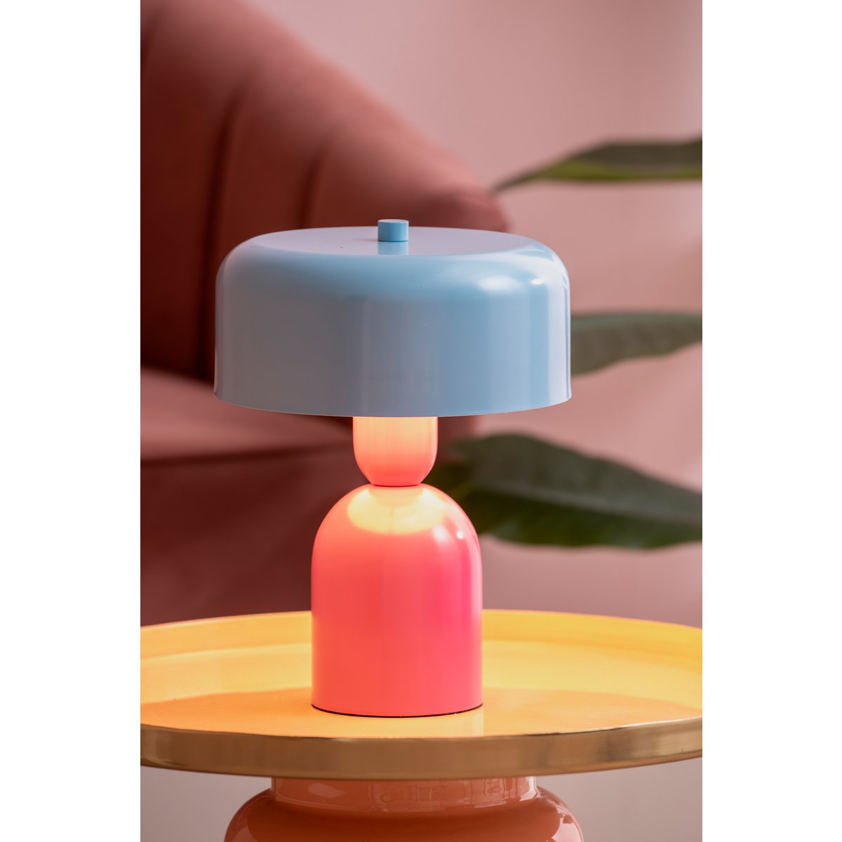 Leitmotiv Double Funky Tischleuchte in Rosa | VIA X SELECTION