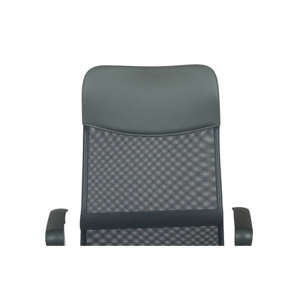 Bürostuhl mit Mesh-Rücken Grau/Schwarz | VIA X SELECTION