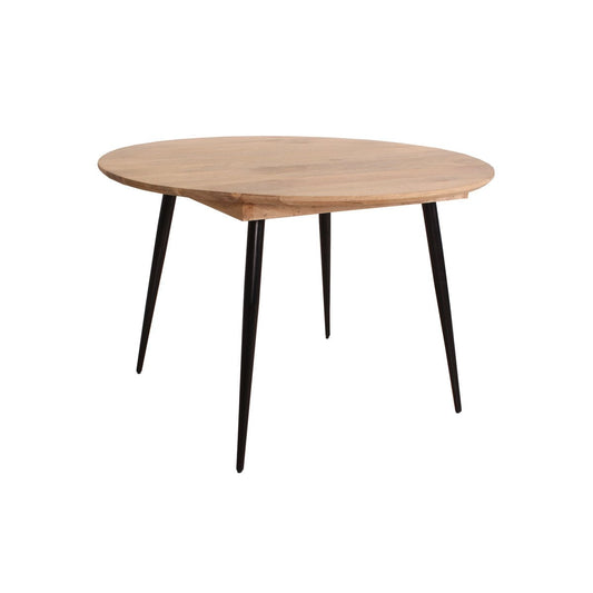 TOM TAILOR Home runder Esstisch Mangoholz Metallgestell 120 cm | VIA X SELECTION