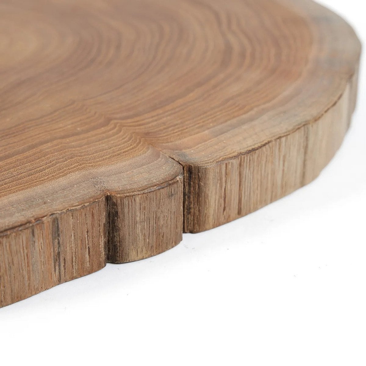 Schneidebrett aus Teakwurzelholz 34 cm | VIA X SELECTION