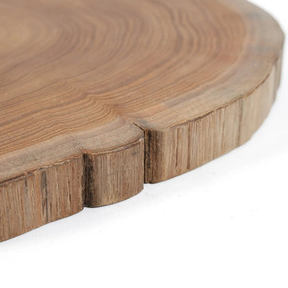 Schneidebrett aus Teakwurzelholz 34 cm | VIA X SELECTION