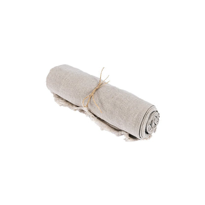 Leinentischdecke in Beige, 150 × 250 cm | VIA X SELECTION