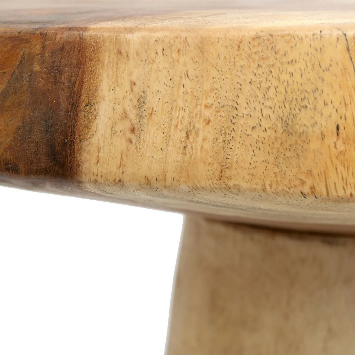 Konischer Beistelltisch aus Suarholz, 50 × 50 × 57 cm | VIA X SELECTION