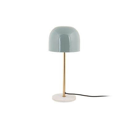 Leitmotiv Manta Tischleuchte mit Marmorsockel in in Blau | VIA X SELECTION