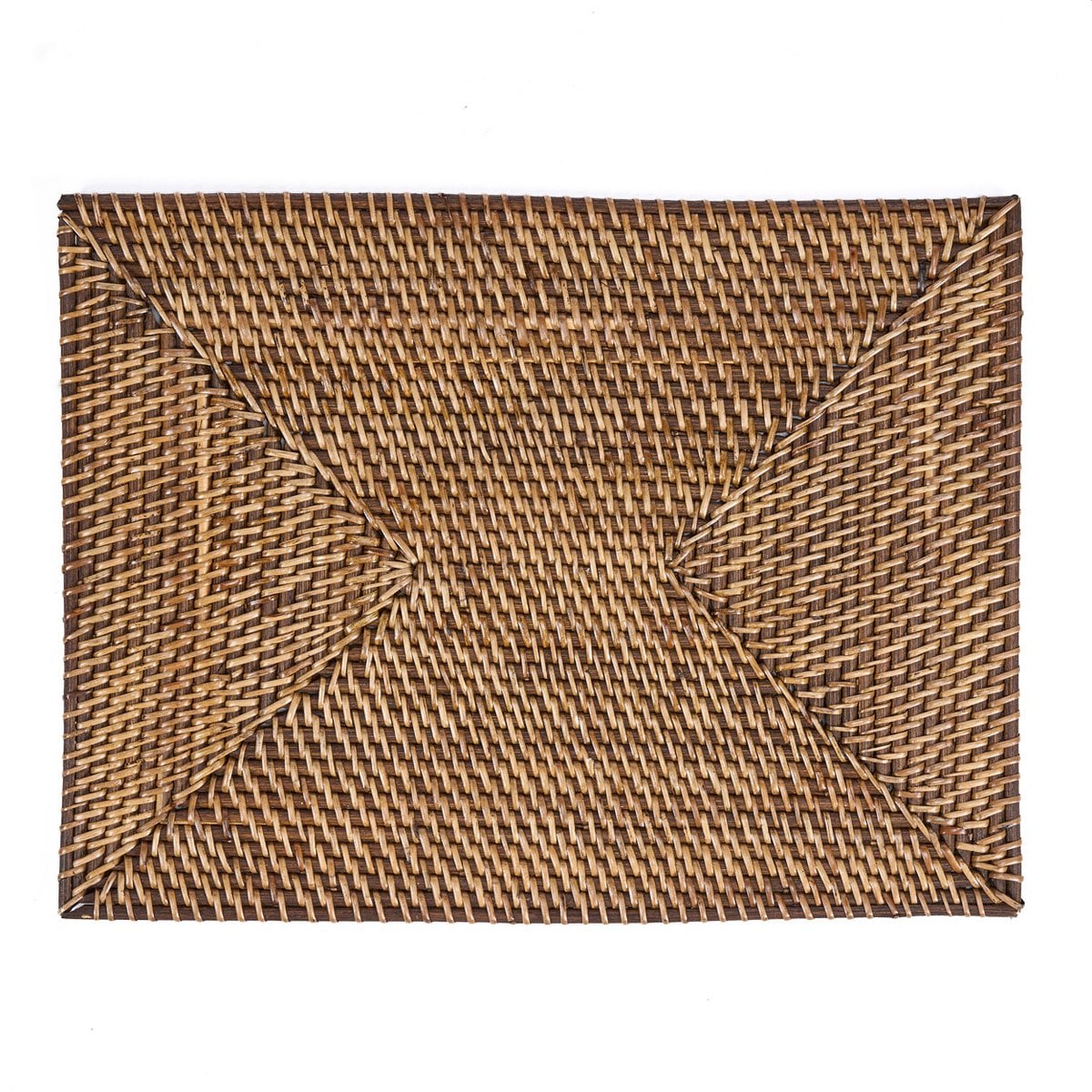 Rechteckiges Platzset aus Rattan in Naturbraun | VIA X SELECTION