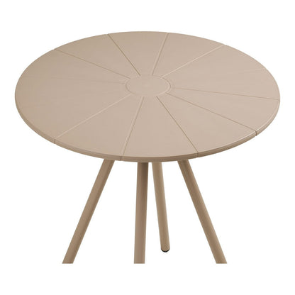 Runder Bistrotisch in Taupe, Ø 70 cm | VIA X SELECTION