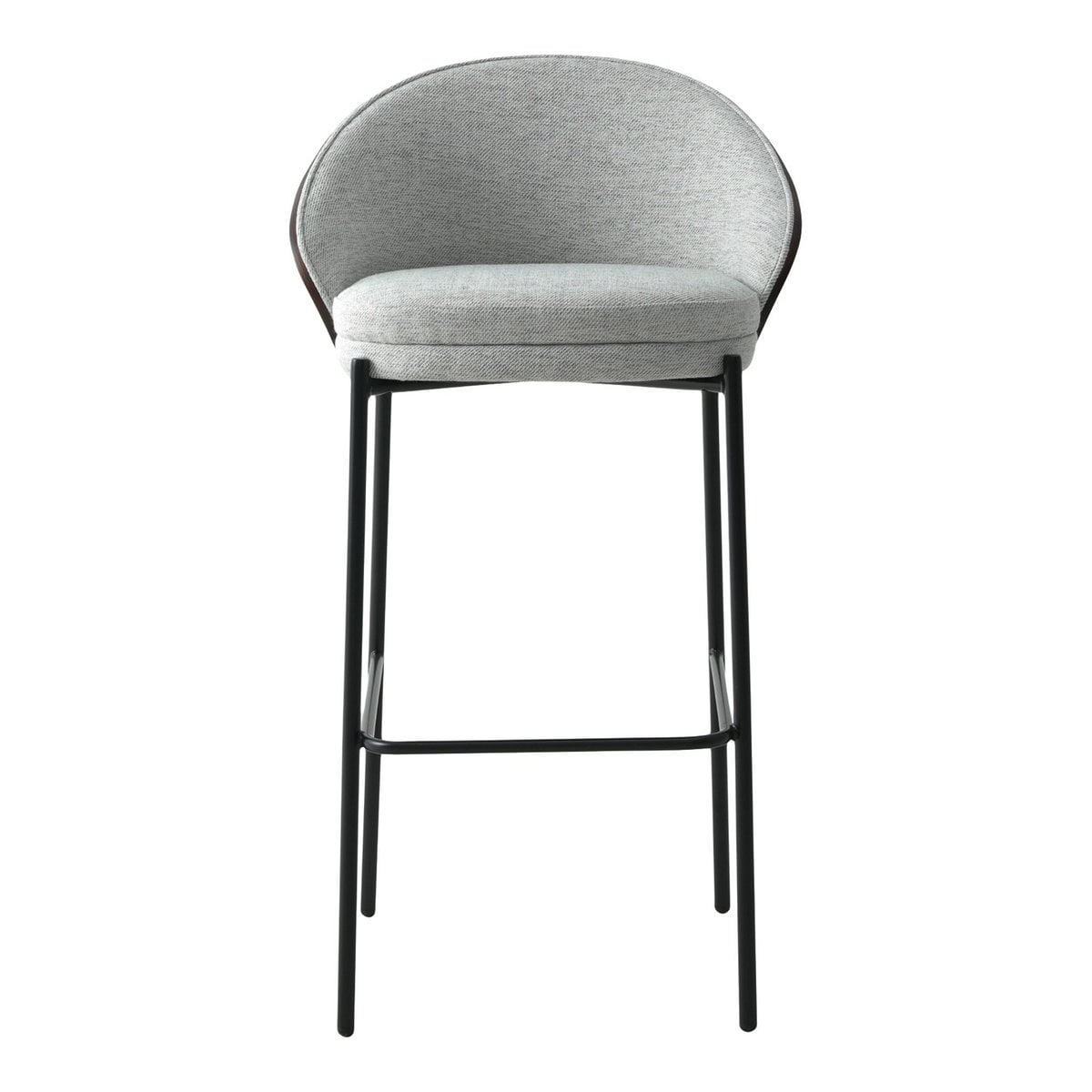 Barstuhl grau-braun im 2er-Set | VIA X SELECTION
