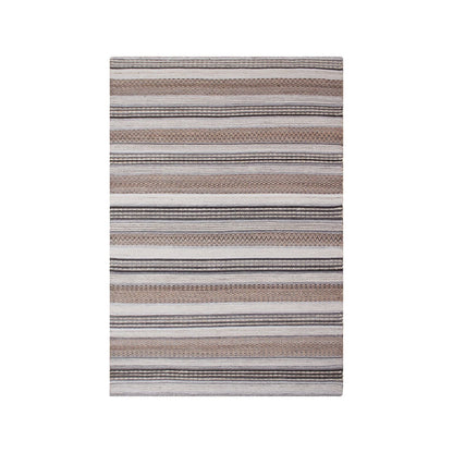 Teppich aus Jute und Baumwolle natur-grau, 160 × 230 cm | VIA X SELECTION