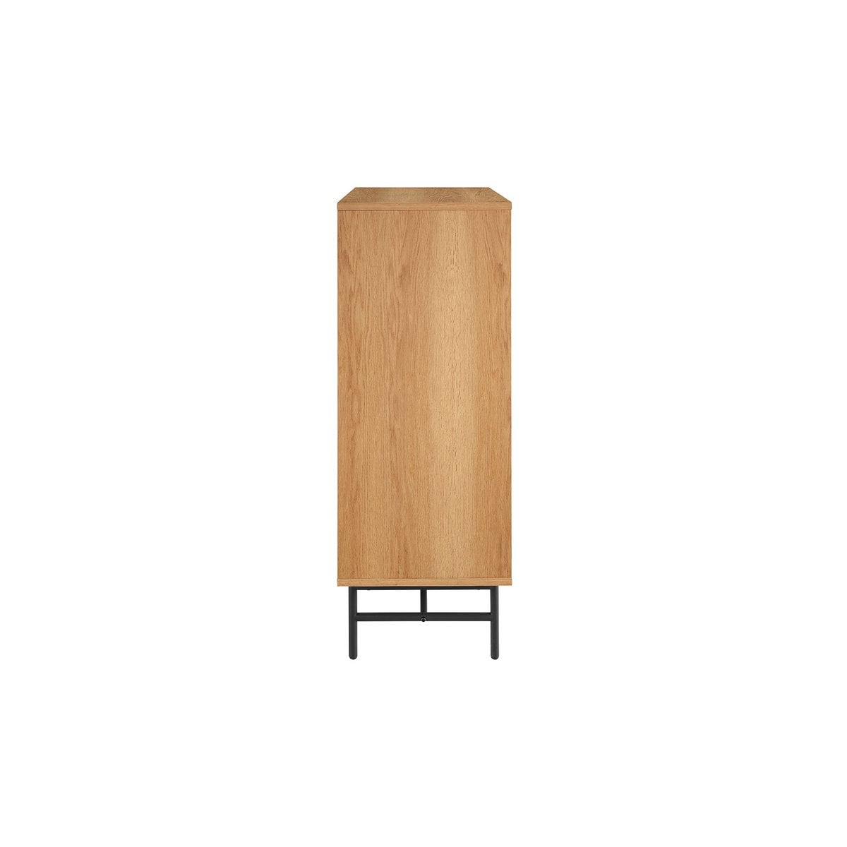 Hohe Kommode mit Eichenfront, 40 × 80 × 113 cm | VIA X SELECTION