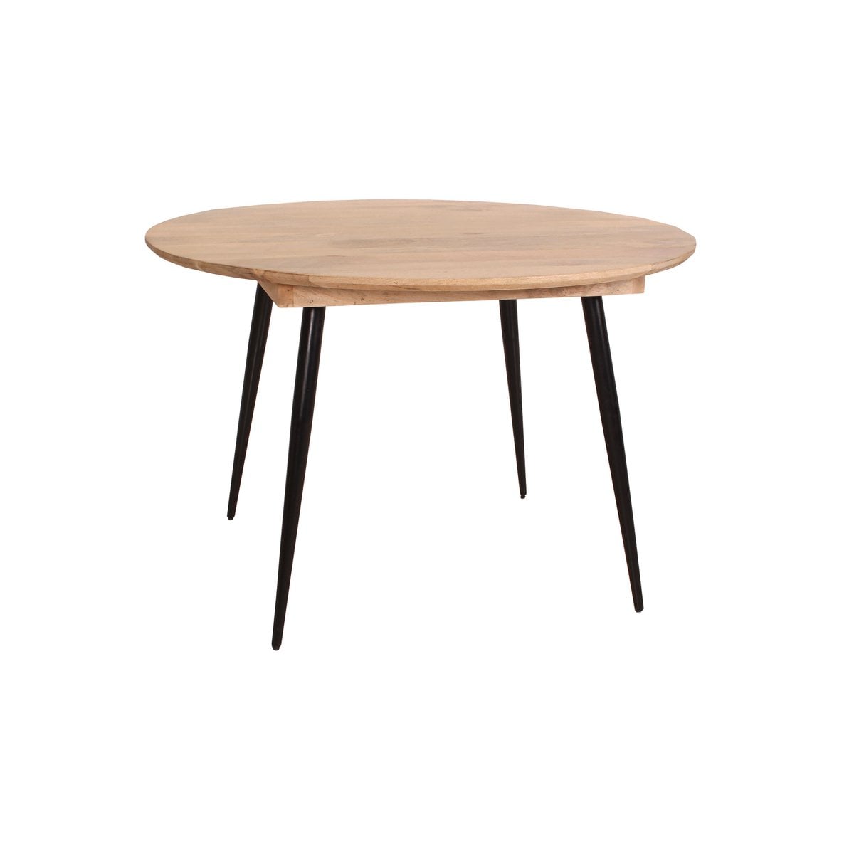 TOM TAILOR Home runder Esstisch Mangoholz Metallgestell 120 cm | VIA X SELECTION