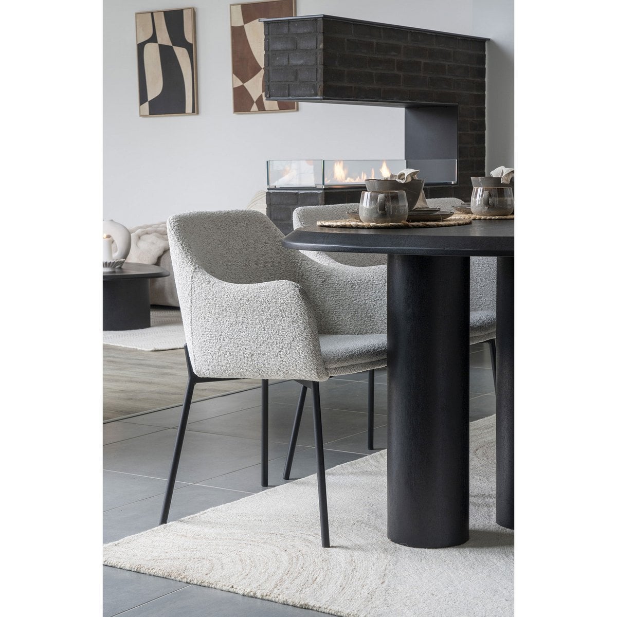 Wollteppich braun, 160 × 230 cm | VIA X SELECTION