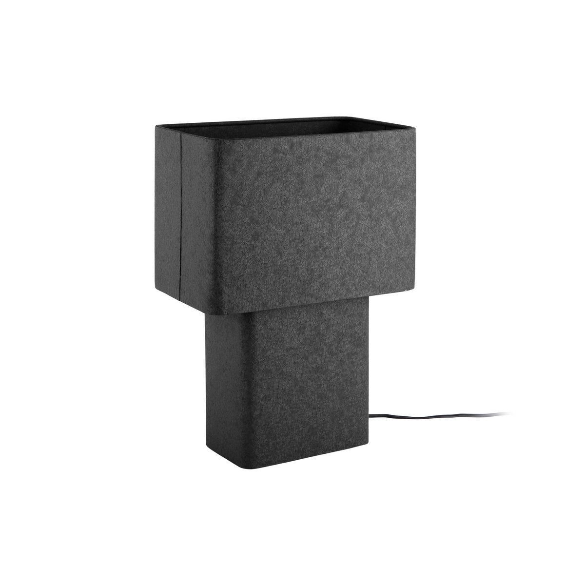 Leitmotiv Boaz Recto Large Tischleuchte in Schwarz | VIA X SELECTION