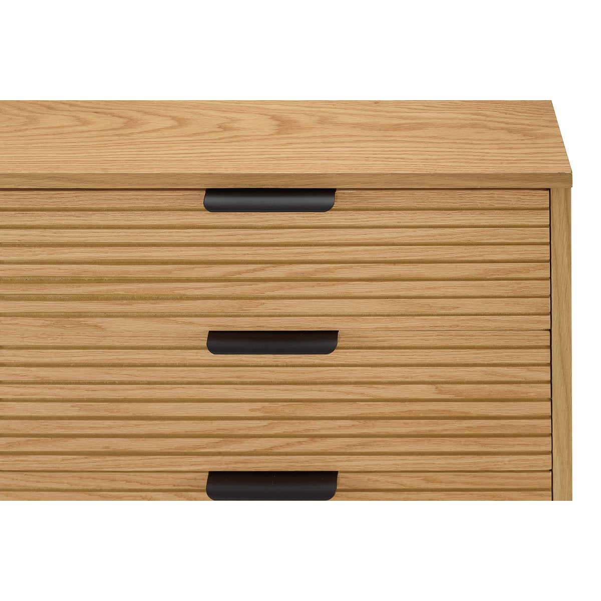 Sideboard mit Eichenfront, 40 × 160 × 75 cm | VIA X SELECTION
