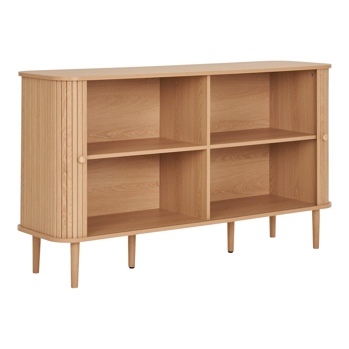 Sideboard in Holzoptik, 140 × 40 × 79 cm | VIA X SELECTION