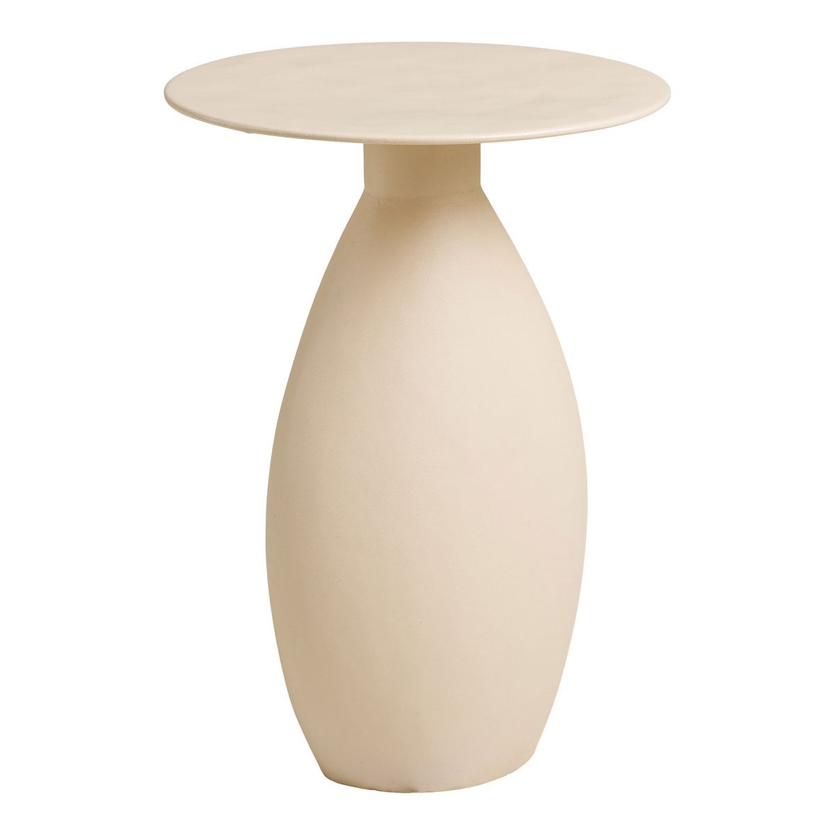 Beistelltisch aus Metall mit Emaille, Ø, 36 × 50 cm | VIA X SELECTION
