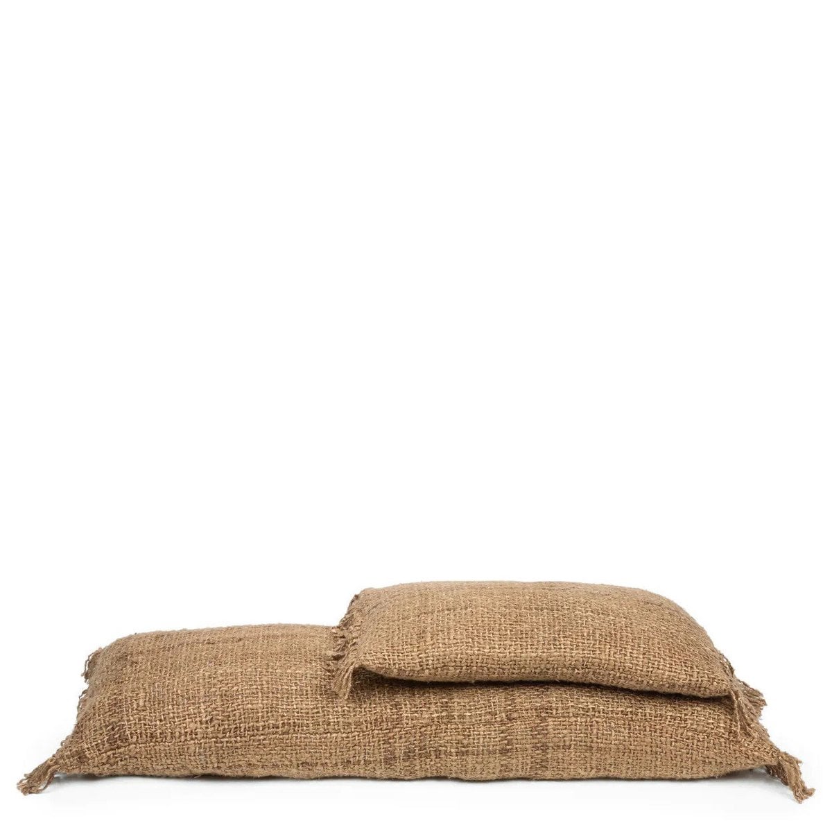 Langer Kissenbezug aus Baumwolle in Braun, 35 × 100 cm | VIA X SELECTION
