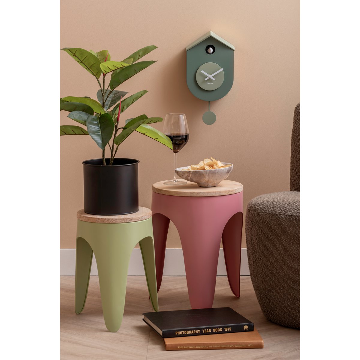2er-Set Retrohocker Rosé | VIA X SELECTION