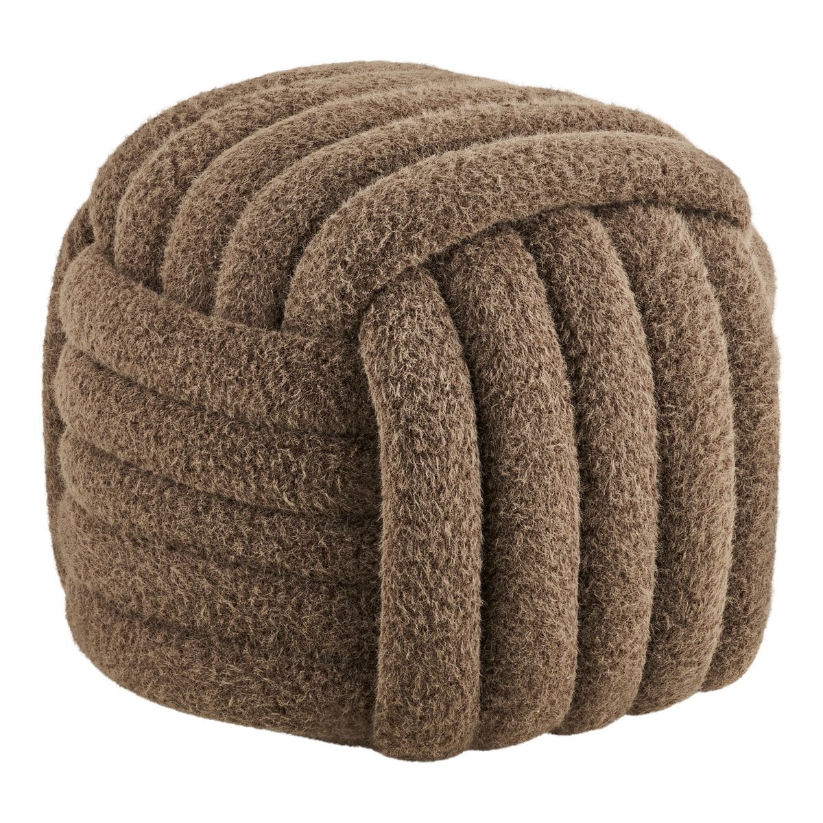 Polsterpouf Braun | VIA X SELECTION