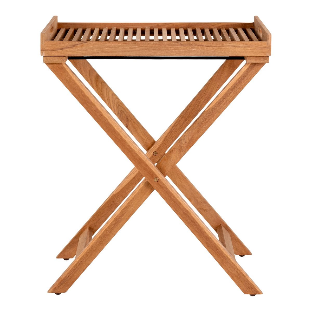 Tabletttisch aus Teak, 60 × 40 × 70 cm | VIA X SELECTION