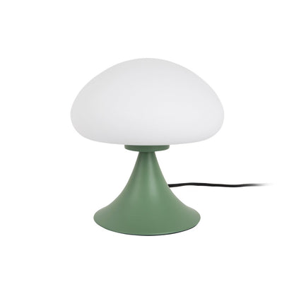 Leitmotiv Mushroom Tischleuchte aus Glas in Grün | VIA X SELECTION